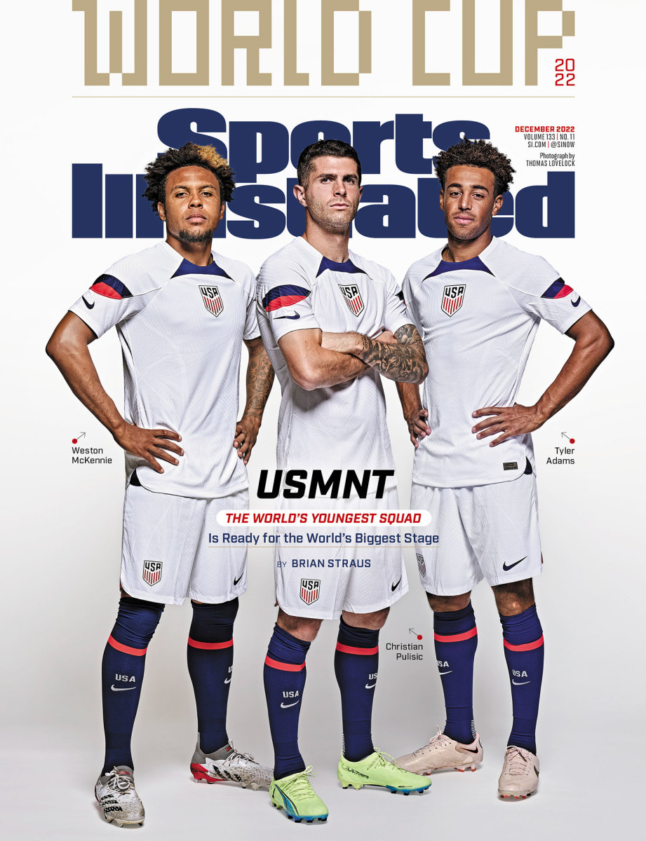 USMNT’s Weston McKennie, Christian Pulisic and Tyler Adams on the cover of Sports Illustrated